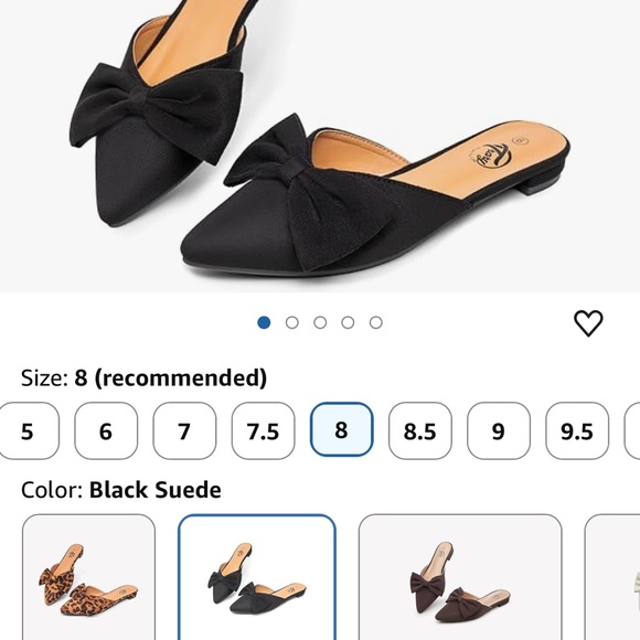 Black Bow Women's Shoes - Picture 7 of 7